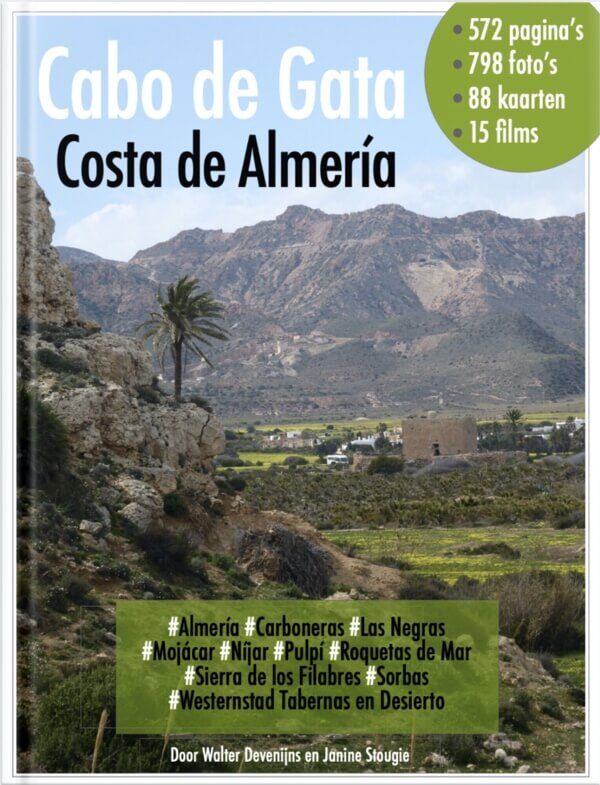 Paginavoorbeelden e-reisgids Cabo de Gata - Costa de Almería. Bloemlezing uit de 572 pagina's van onze nieuwe e-reisgids