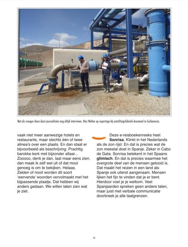 Paginavoorbeelden e-reisgids Cabo de Gata - Costa de Almería.